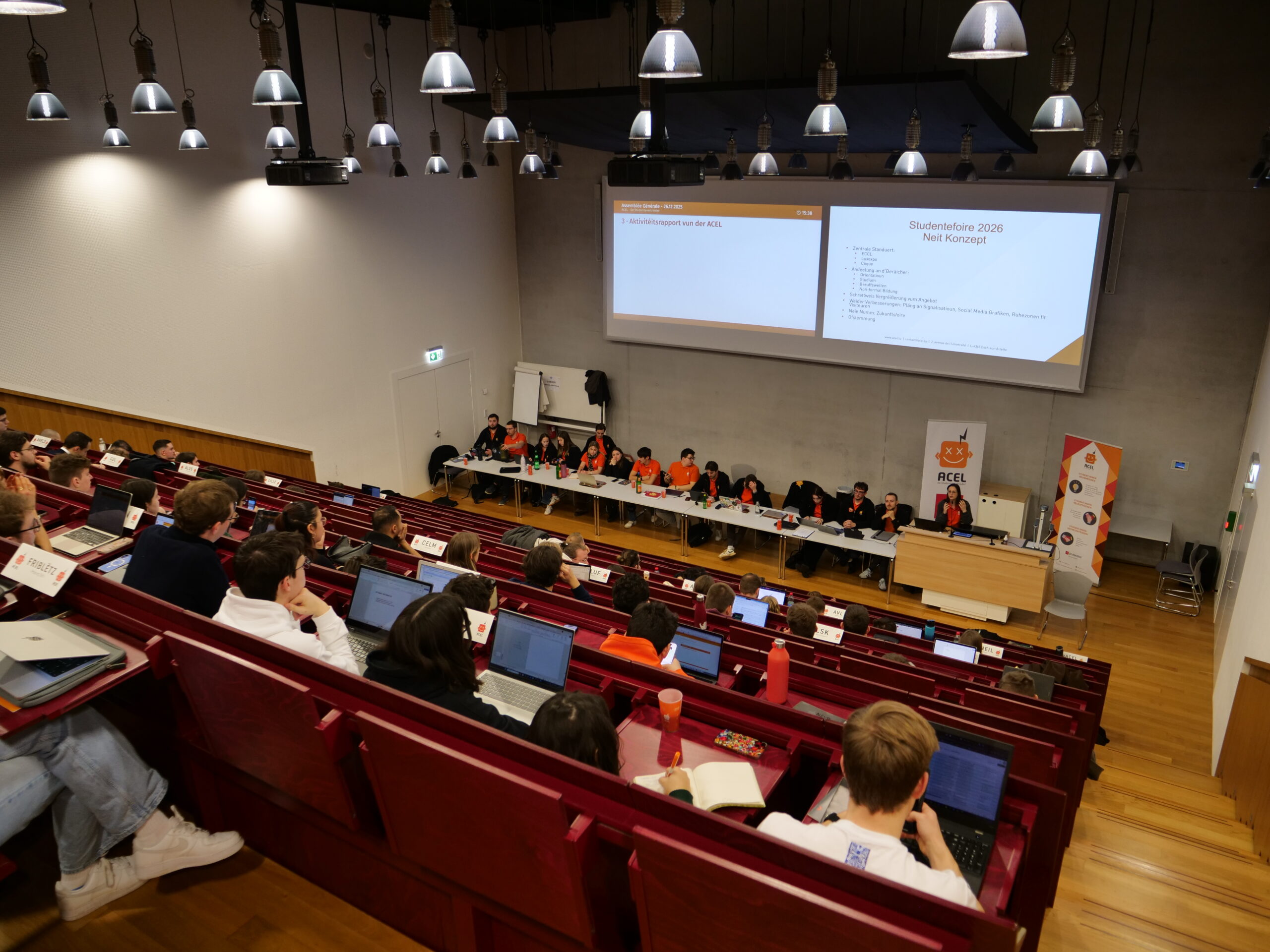 Pressecommuniqué vun der ACEL iwwer d’Assemblée Générale 2025